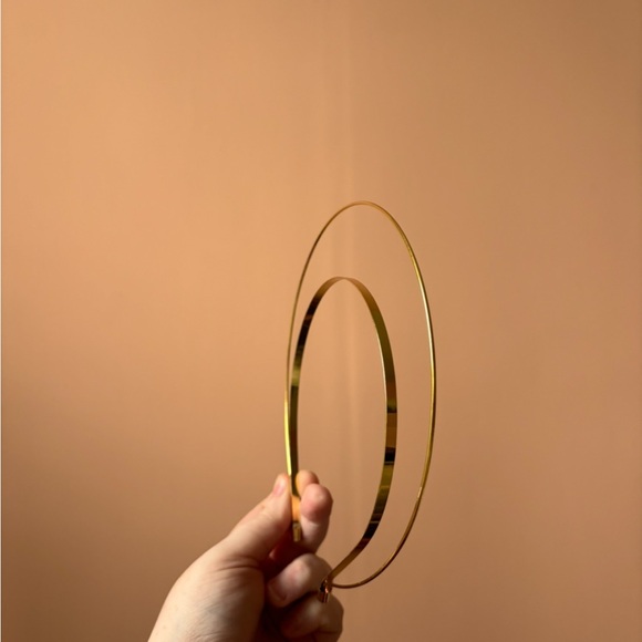 Gold halo headband - Picture 2 of 3